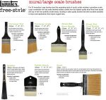 Liquitex 1301003 Professional Freestyle Large Scale Brush, Paddle 3-inch, Black - Image 3
